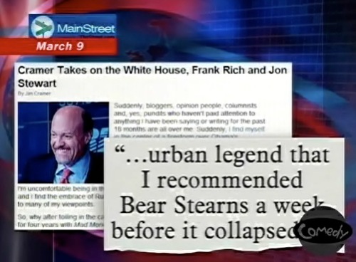 Notice how the Daily Show uses exact cutout quotes from original sources